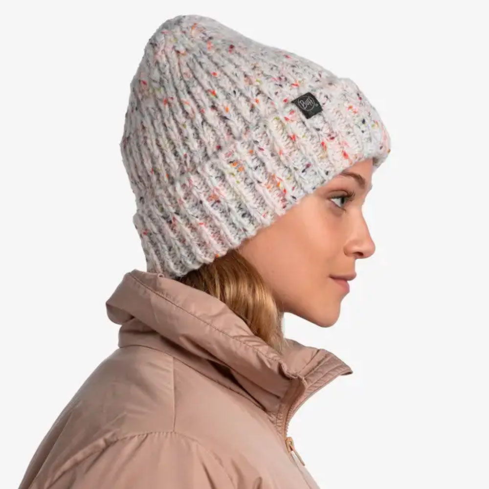 GORRO BUFF KNITTED & FLEECE KIM WHITE
