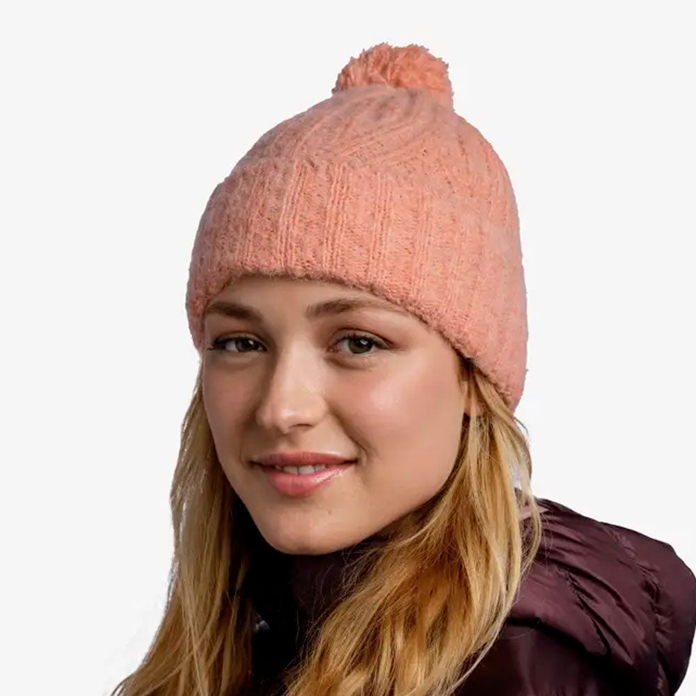 GORRO BUFF KNITTED NERLA CRIMSON