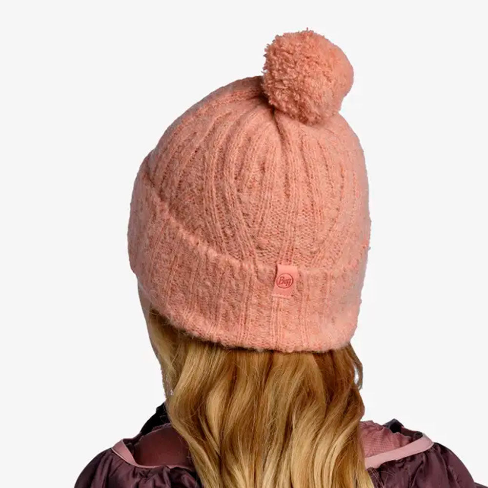 GORRO BUFF KNITTED NERLA CRIMSON