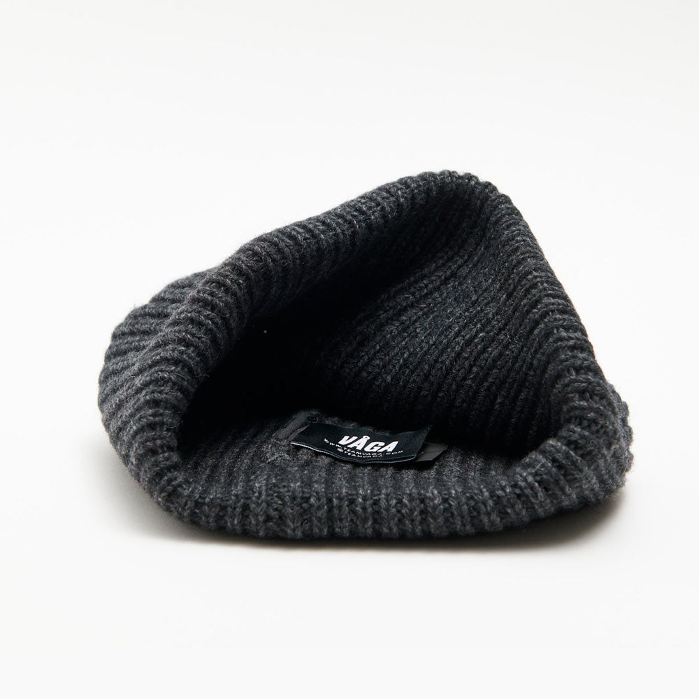 GORRO VÅGA CHUNKY CHARCOAL MELANGE
