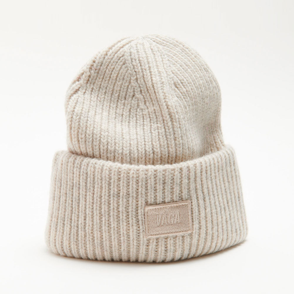 GORRO VÅGA CHUNKY WHITE MELANGE