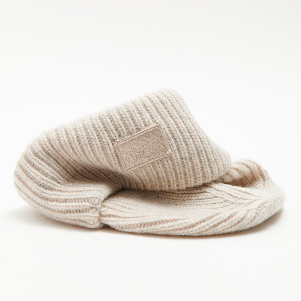 GORRO VÅGA CHUNKY WHITE MELANGE