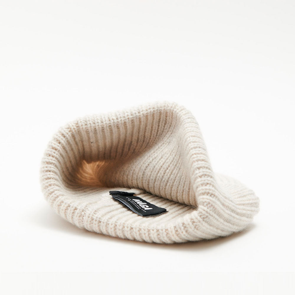 GORRO VÅGA CHUNKY WHITE MELANGE