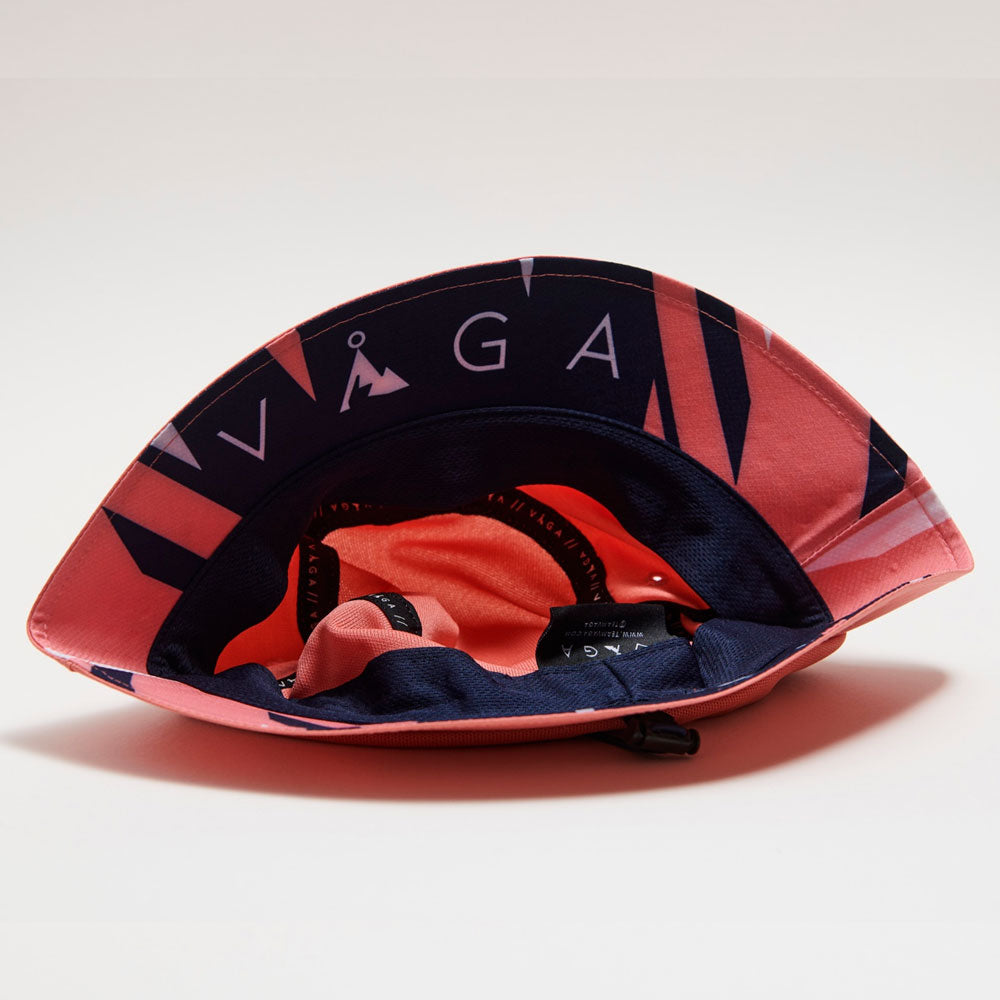 GORRO VÅGA FEATHER RACING PEACH / NAVY BLUE