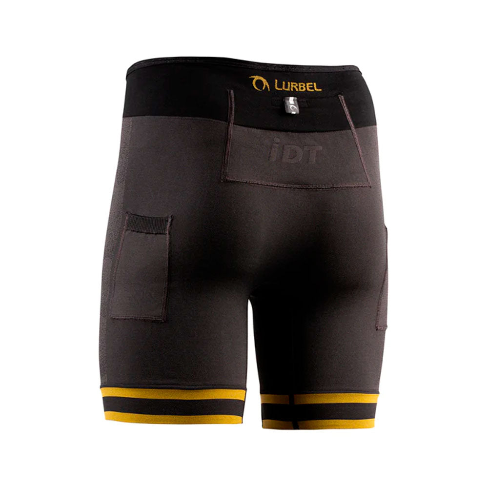 MALLA LURBEL SAMBA SPIRIT SHORTS GRIS MARENGO AMARILLO ÁMBAR