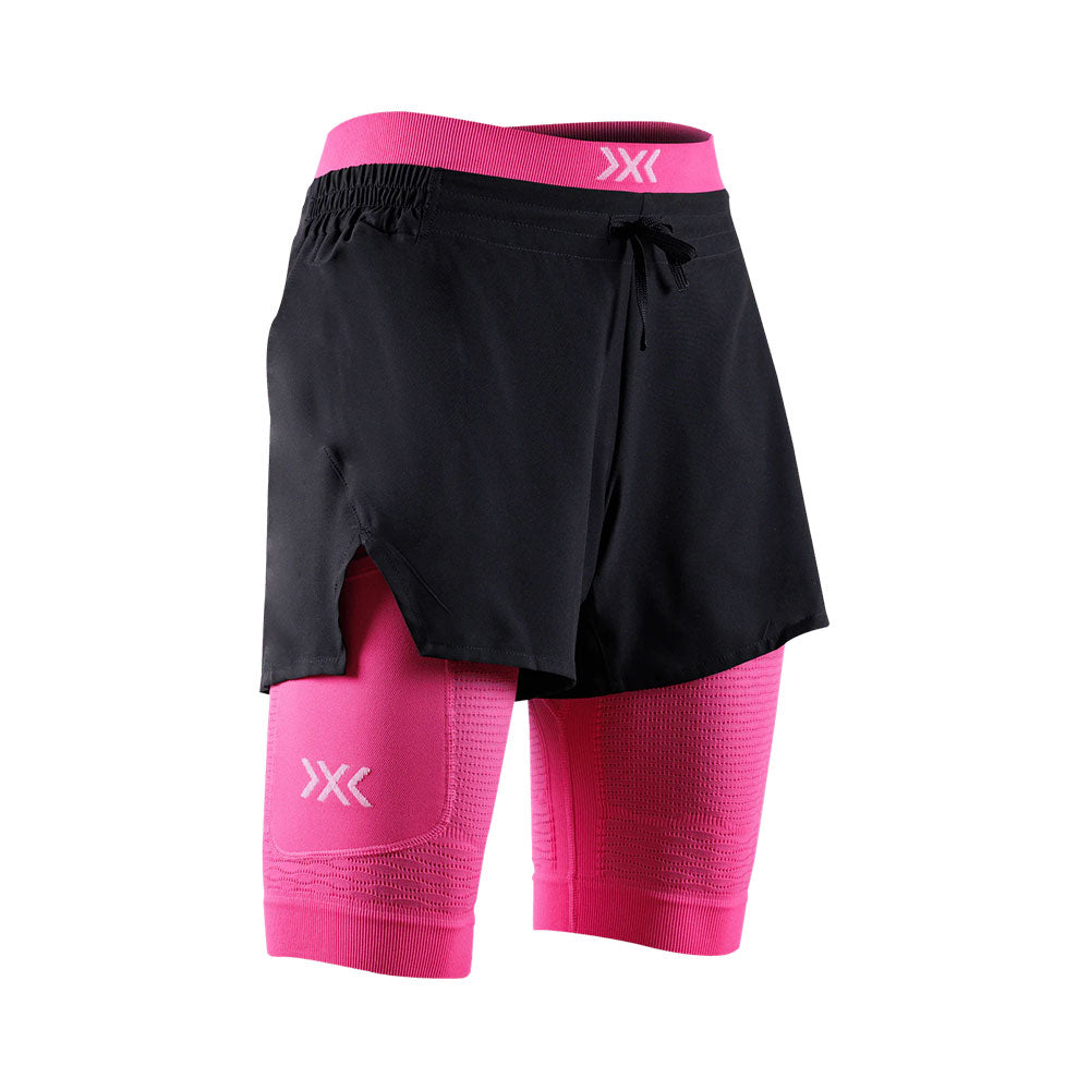 MALLA PANTALÓN X-BIONIC EFFEKTOR MUJER X BLACK NEO PINK