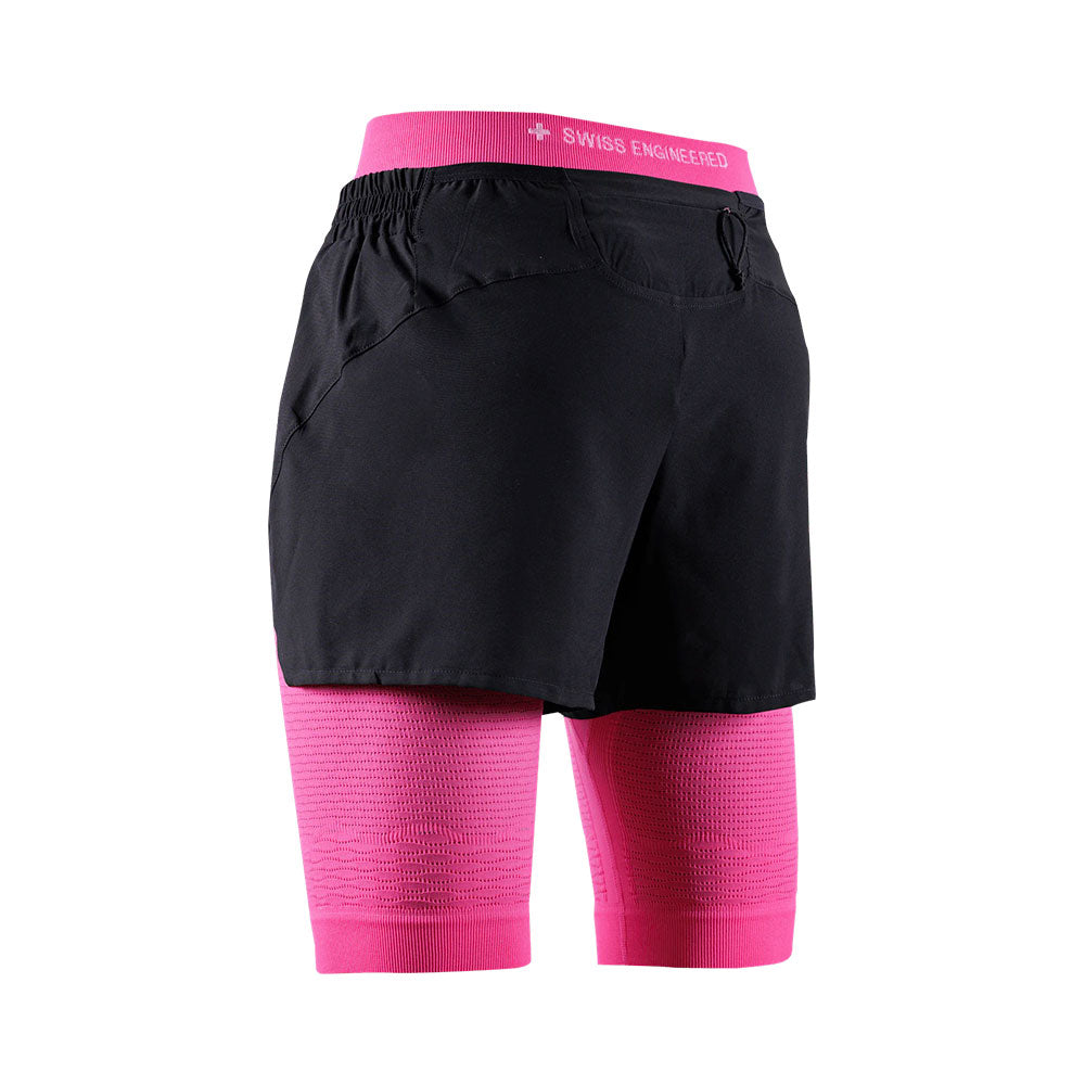 MALLA PANTALÓN X-BIONIC EFFEKTOR MUJER X BLACK NEO PINK