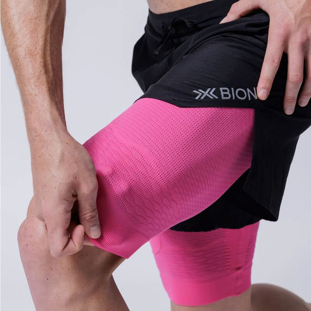 MALLA PANTALÓN X-BIONIC EFFEKTOR X BLACK NEO PINK