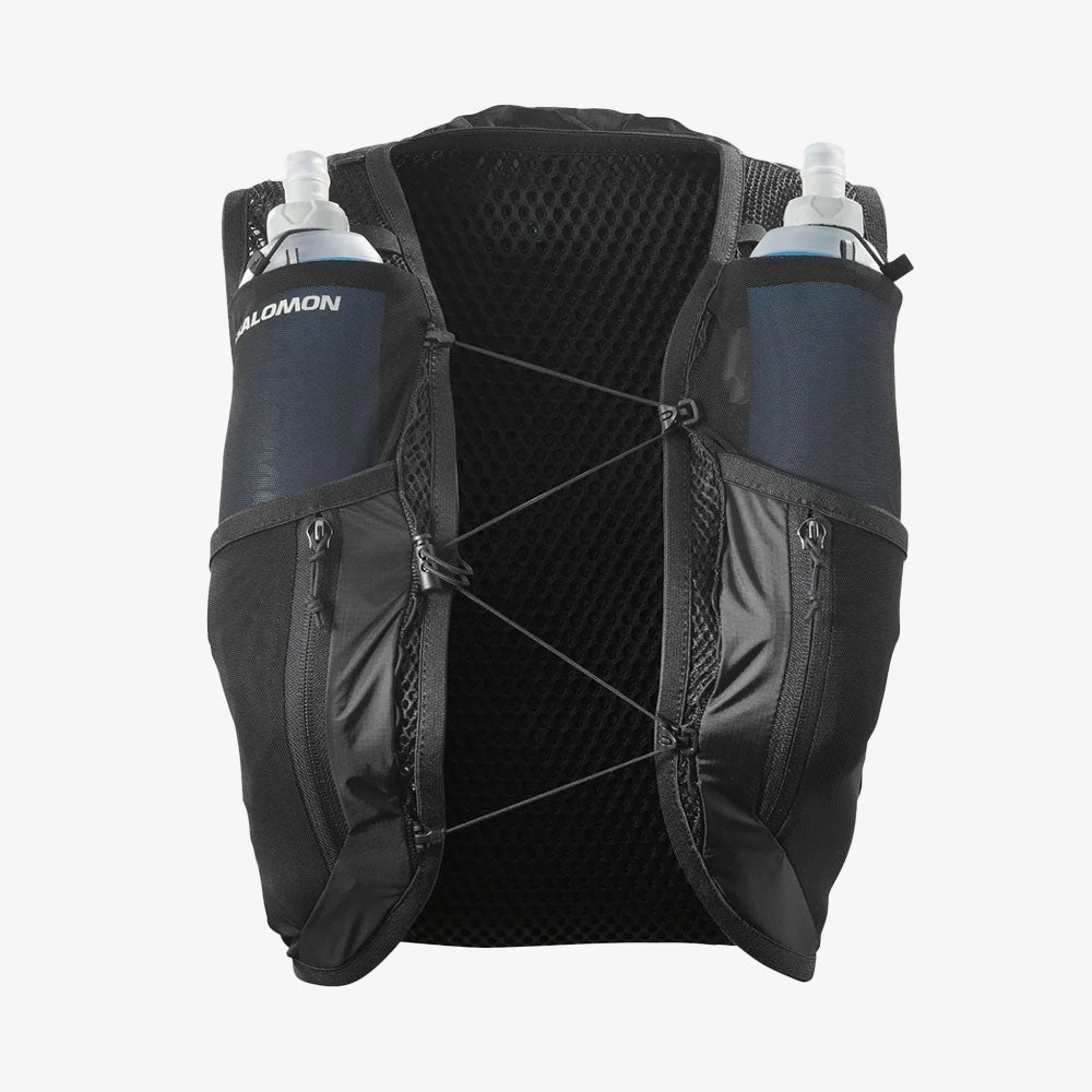 MOCHILA CHALECO SALOMON ACTIVE SKIN 12 MUJER BLACK METAL