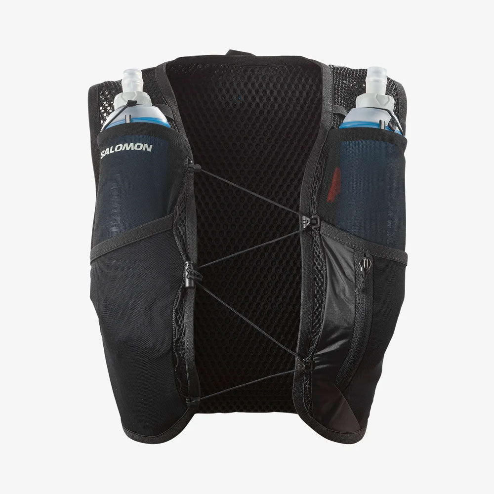 MOCHILA CHALECO SALOMON ACTIVE SKIN 4 MUJER BLACK METAL