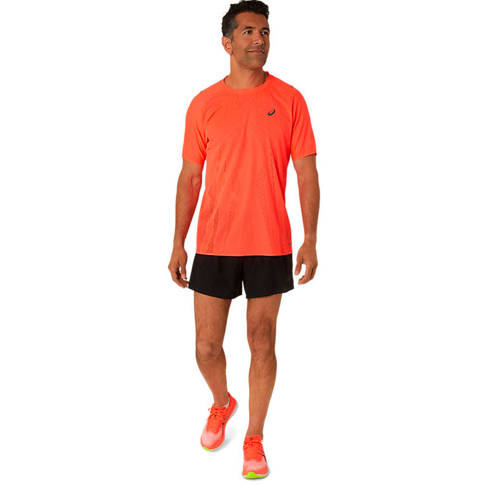 PANTALÓN CORTO ASICS METARUN 5IN NEGRO