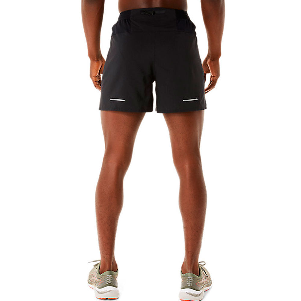 PANTALÓN CORTO ASICS ROAD 5IN NEGRO