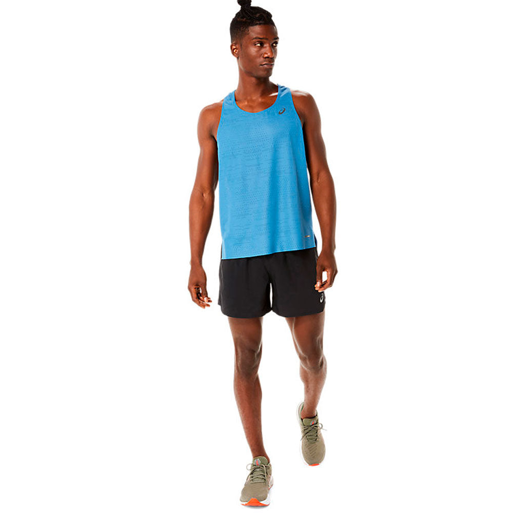 PANTALÓN CORTO ASICS ROAD 5IN NEGRO