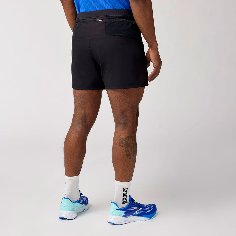 PANTALÓN CORTO BROOKS JOURNEY 3" NEGRO