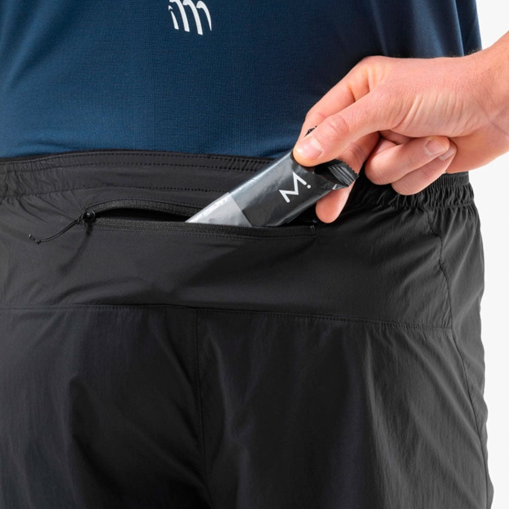 PANTALÓN CORTO COMPRESSPORT PERFORMANCE NEGRO