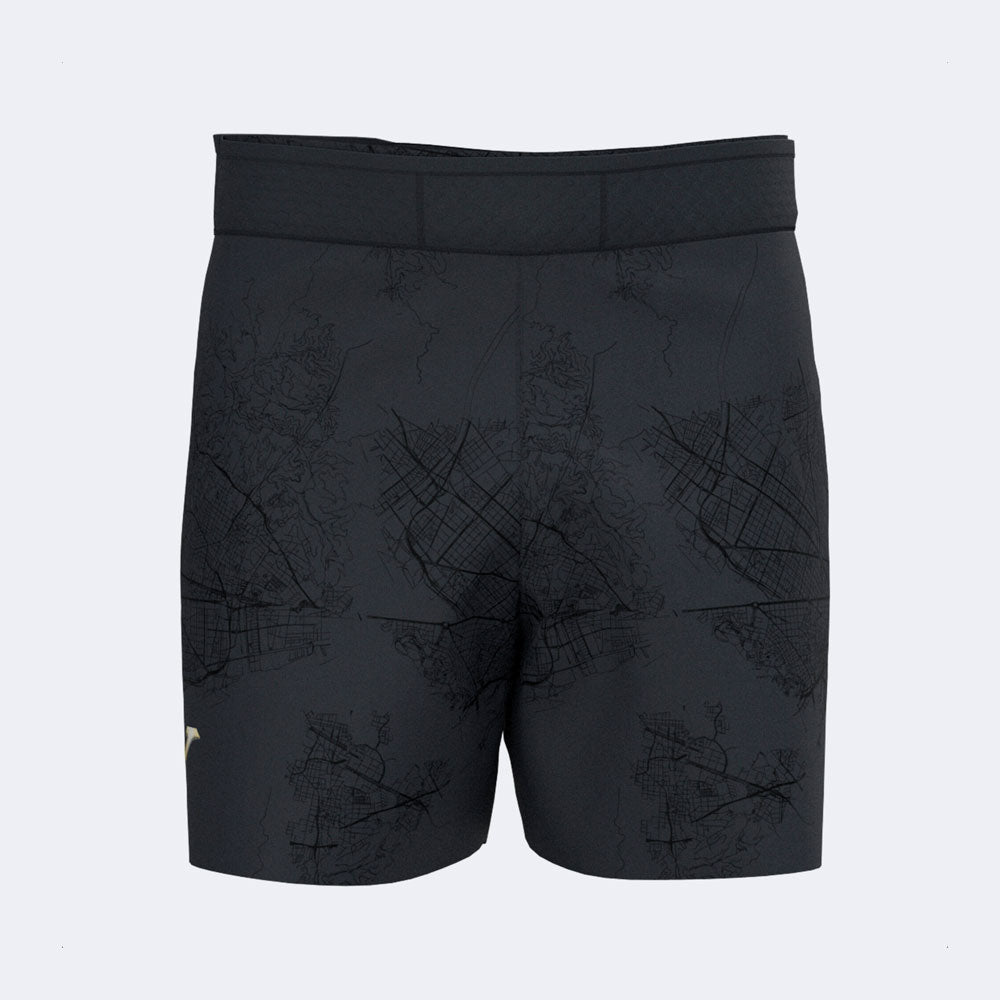PANTALÓN CORTO JOMA R-NIGHT CON CINTURÓN NEGRO