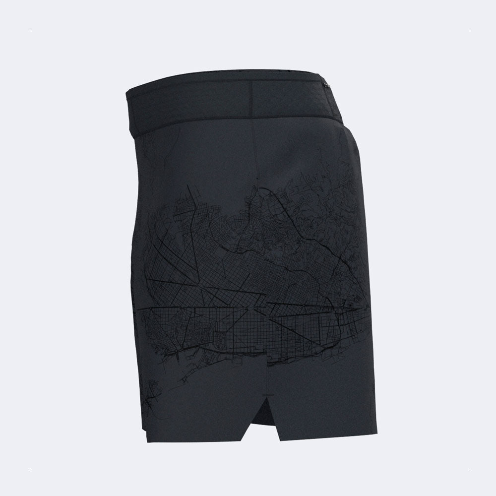 PANTALÓN CORTO JOMA R-NIGHT CON CINTURÓN NEGRO