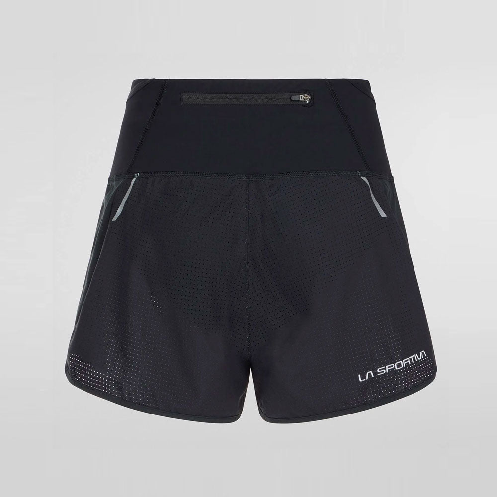 PANTALÓN CORTO LA SPORTIVA VECTOR MUJER NEGRO BLANCO