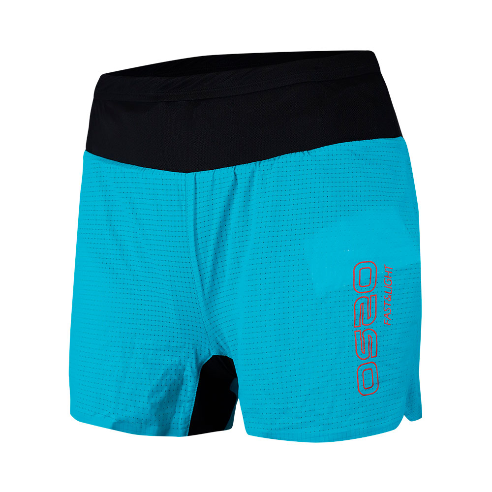 PANTALÓN CORTO OS2O FAST&LIGHT BELT GRID MUJER BLUEBIRD