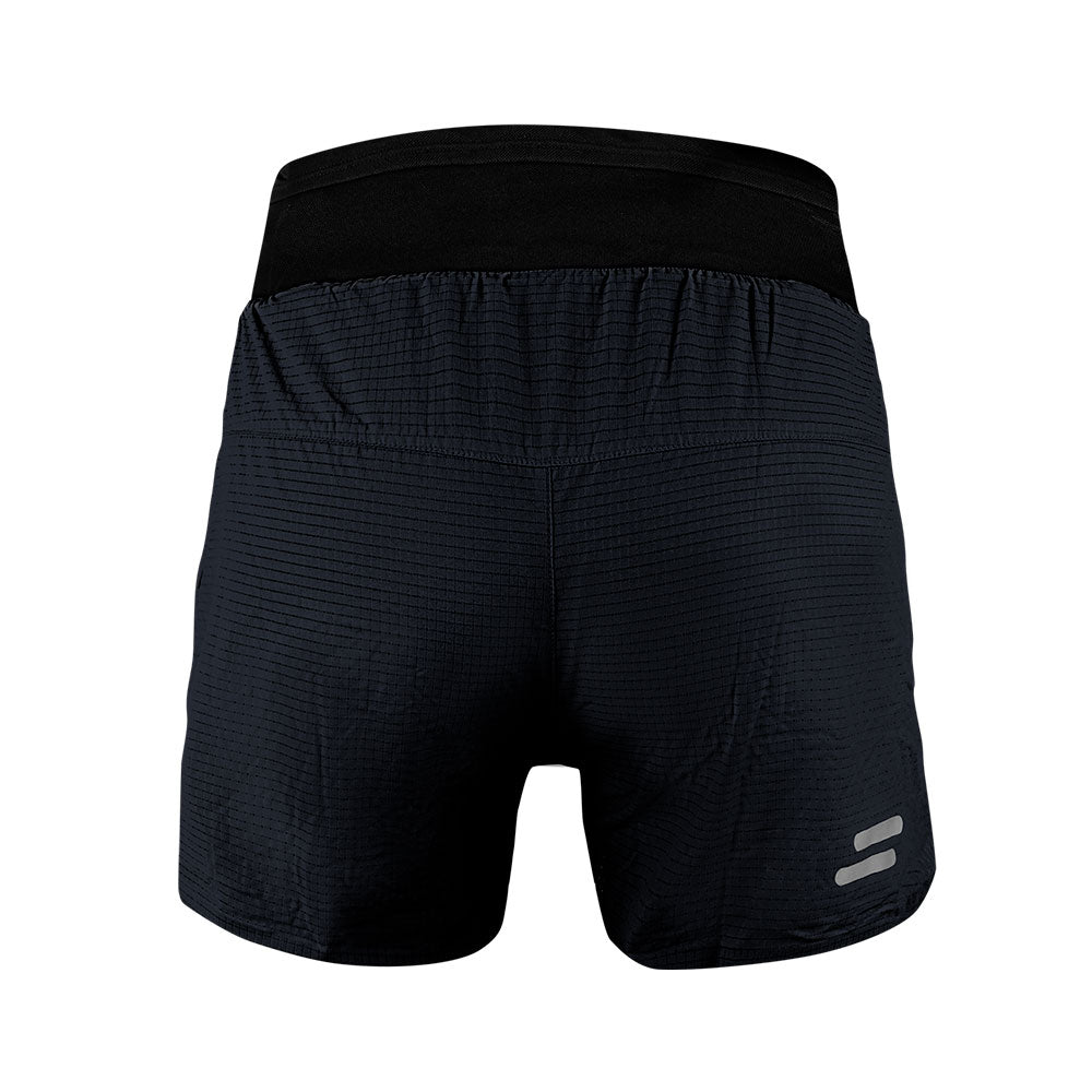 PANTALÓN CORTO OS2O FAST&LIGHT BELT GRID MUJER BLACK