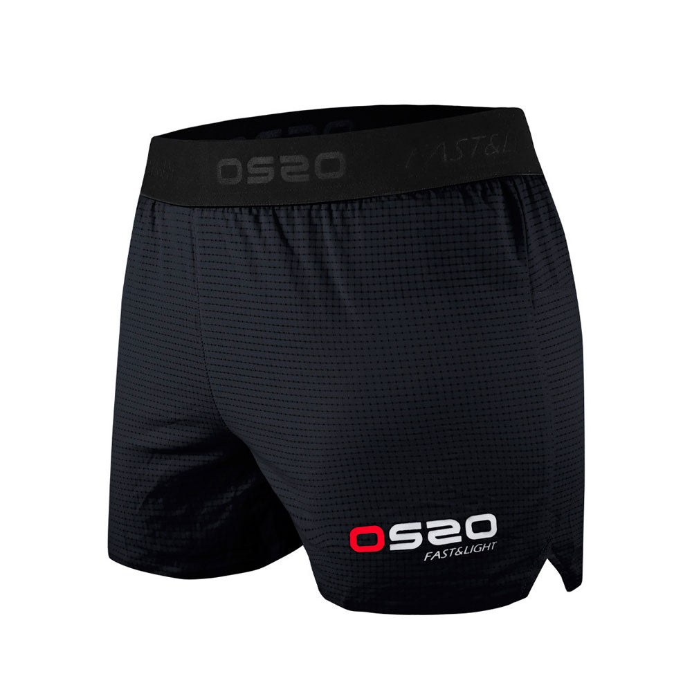 PANTALÓN CORTO OS2O FAST&LIGHT GRID MUJER NEGRO