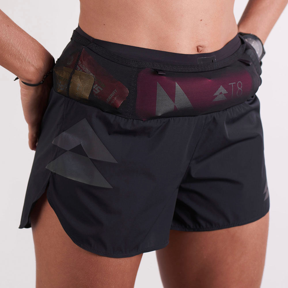 PANTALÓN CORTO T8 SHERPA MUJER NEGRO