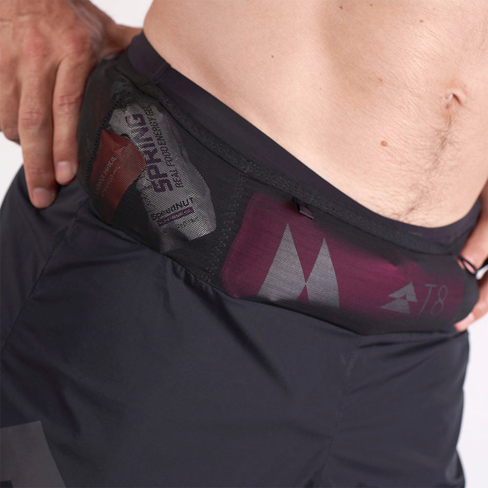 PANTALÓN CORTO T8 SHERPA NEGRO