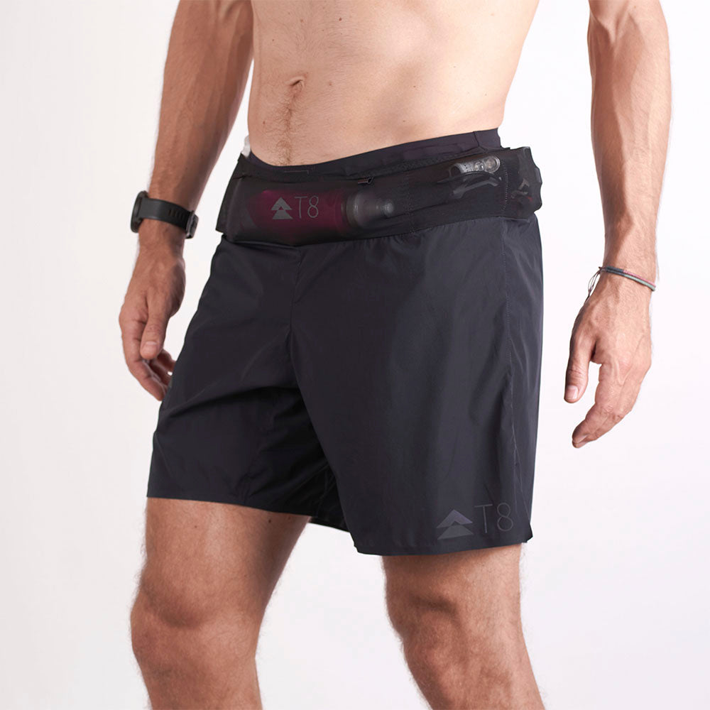 PANTALÓN CORTO T8 SHERPA NEGRO