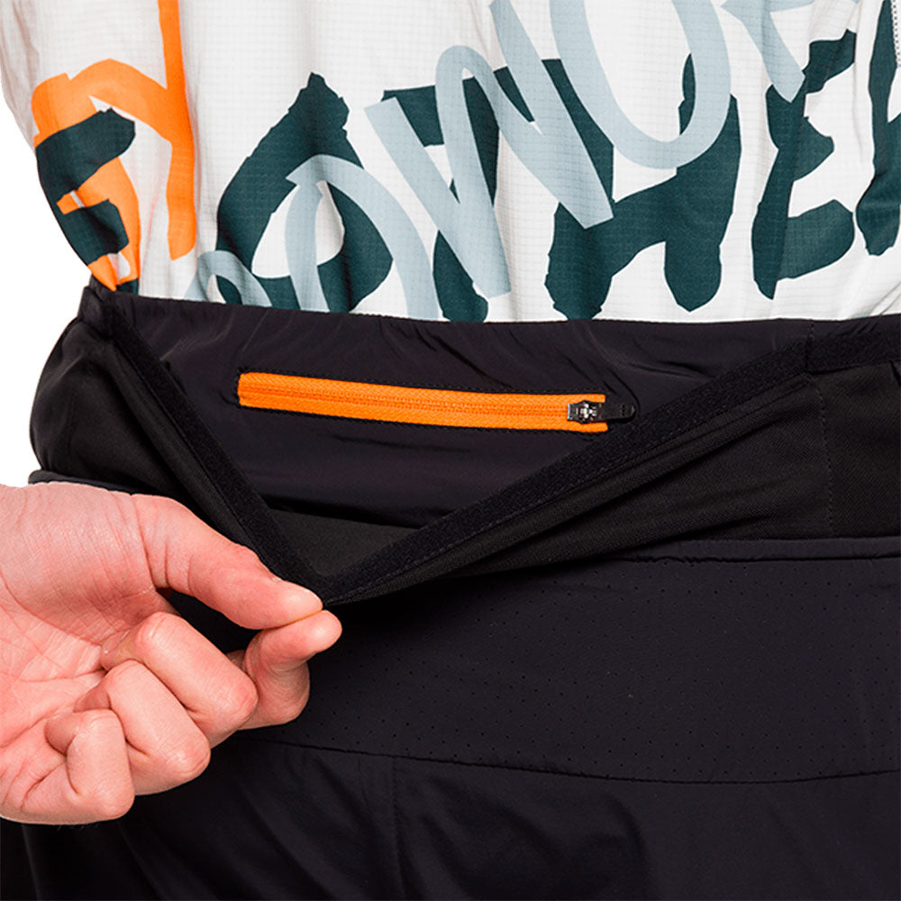 PANTALÓN CORTO TRANGOWORLD GROTTE CAVIAR ANTHRACITE