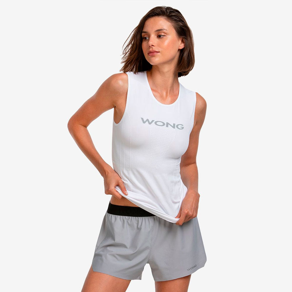 PANTALÓN CORTO WONG PEGASUS MUJER GRIS CLARO