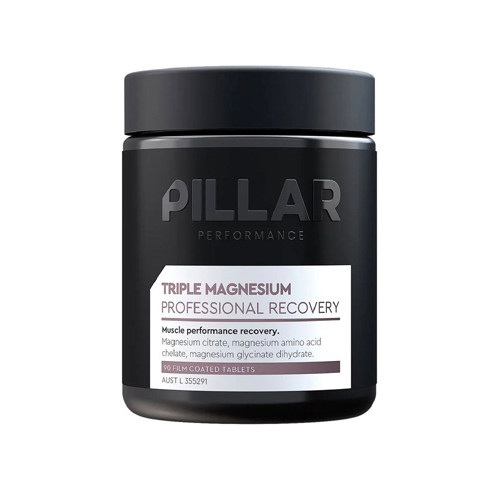 RECUPERADOR MUSCULAR PILLAR PERFORMANCE TRIPLE MAGNESIUM 90 PASTILLAS