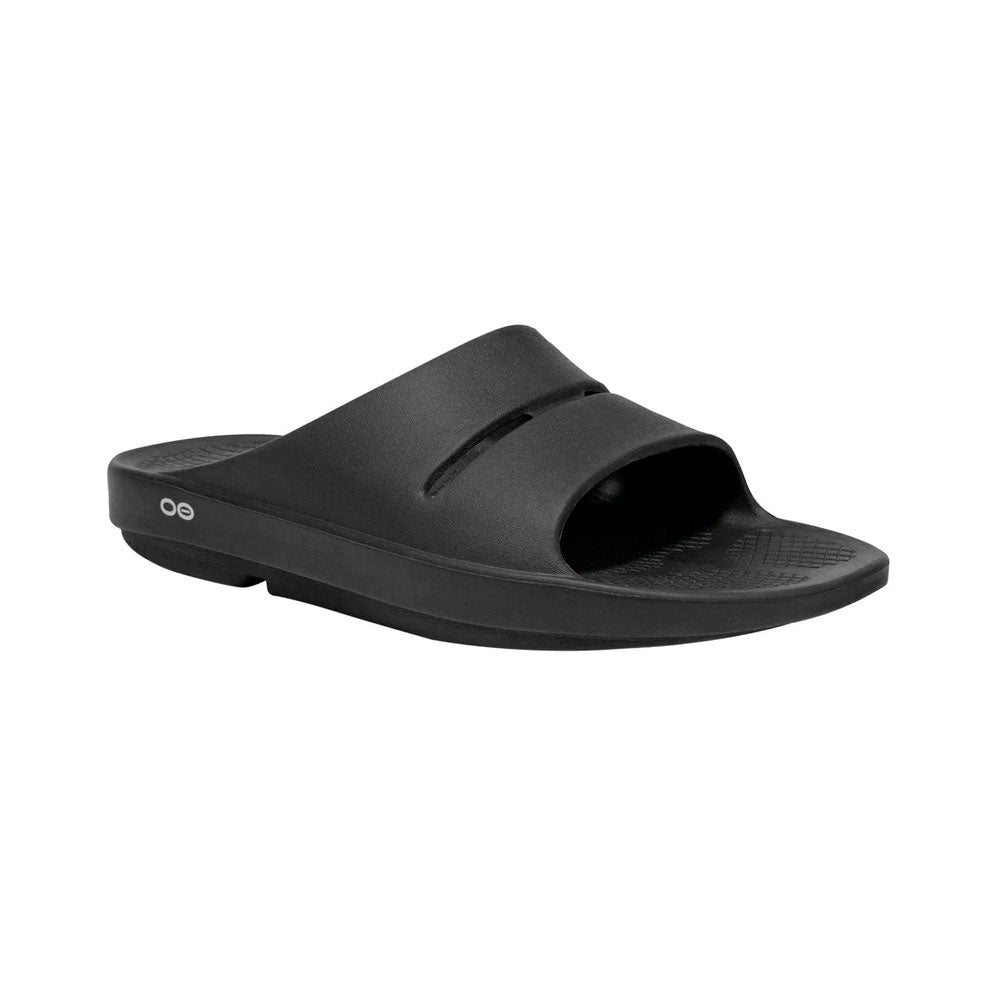 SANDALIAS OOFOS RECOVERY OOAHH NEGRO