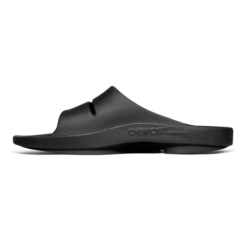 SANDALIAS OOFOS RECOVERY OOAHH NEGRO