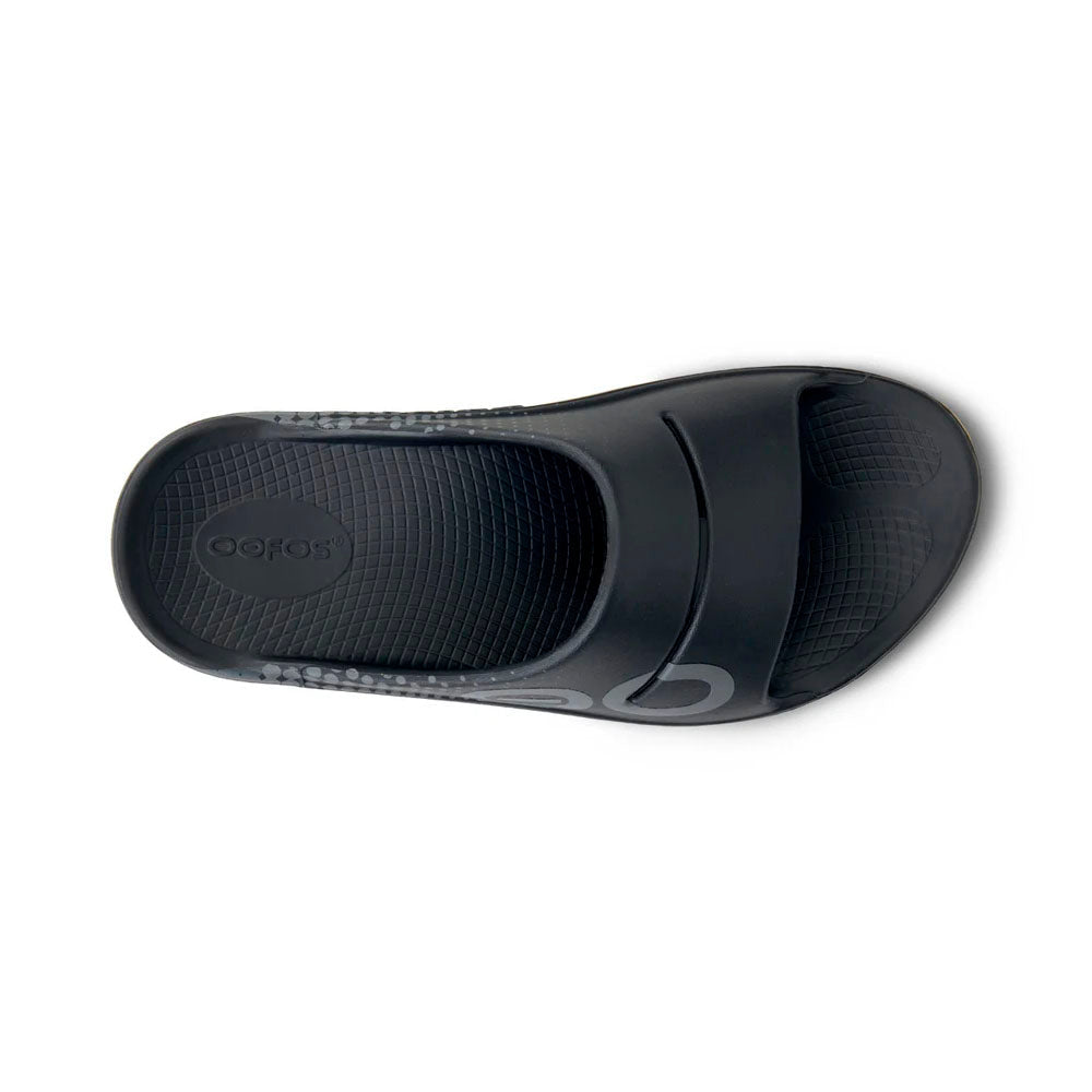 SANDALIAS OOFOS RECOVERY OOAHH SPORT NEGRO MATRIX