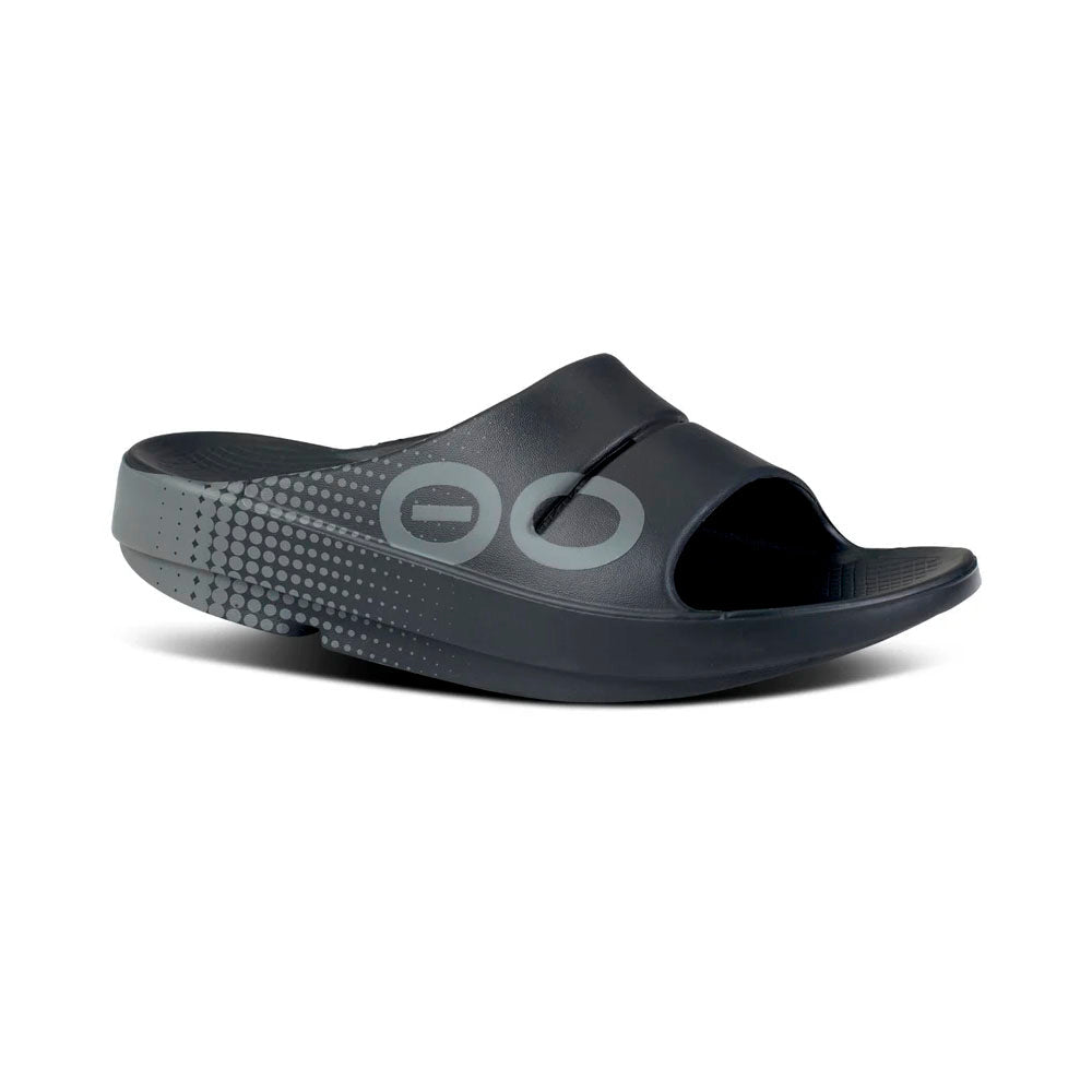 SANDALIAS OOFOS RECOVERY OOAHH SPORT NEGRO MATRIX