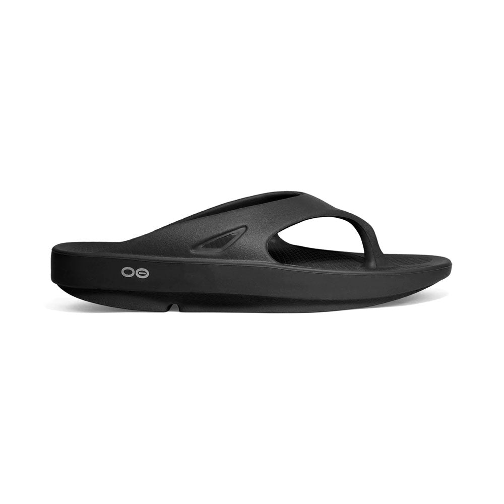 SANDALIAS OOFOS RECOVERY OORIGINAL NEGRO