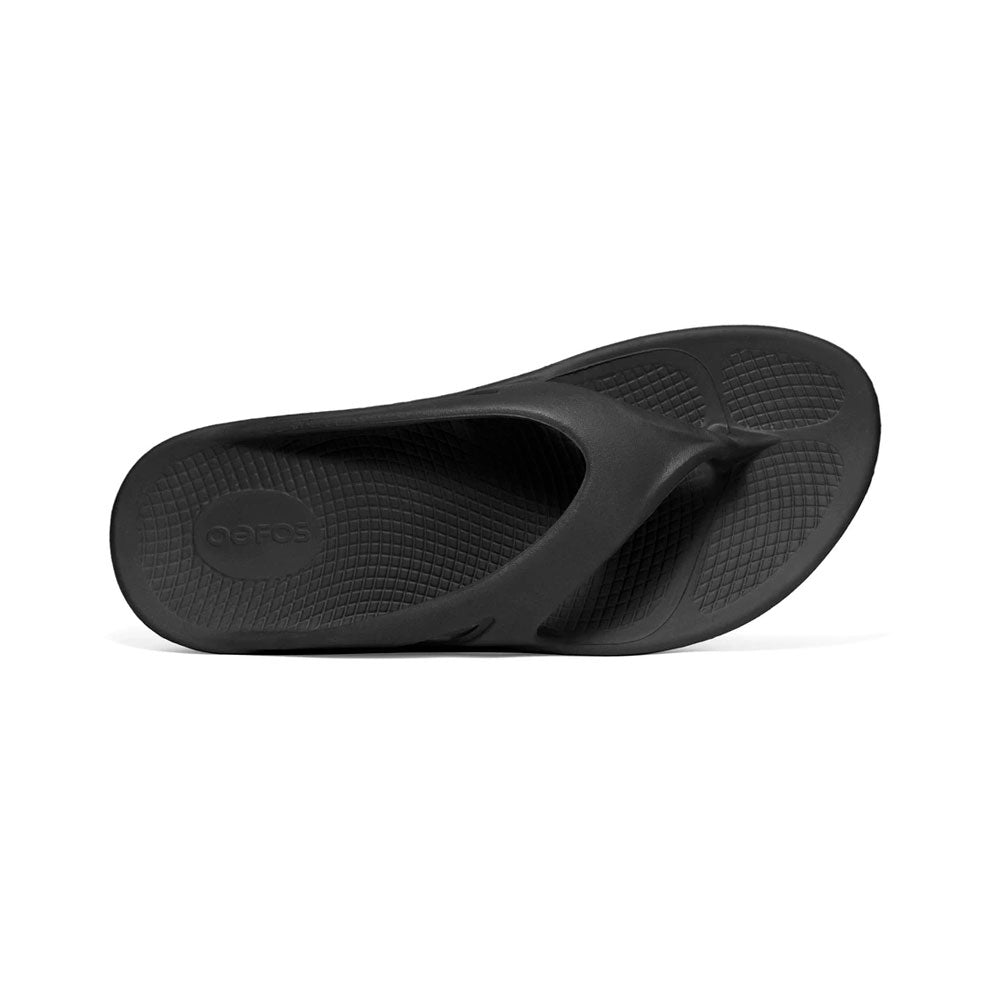 SANDALIAS OOFOS RECOVERY OORIGINAL NEGRO