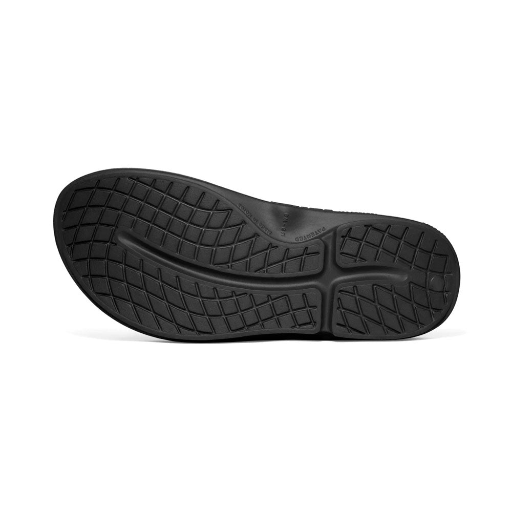 SANDALIAS OOFOS RECOVERY OORIGINAL NEGRO