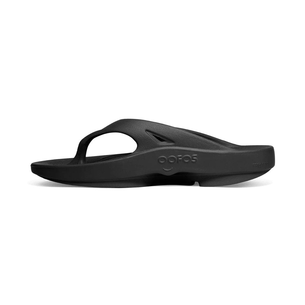 SANDALIAS OOFOS RECOVERY OORIGINAL NEGRO