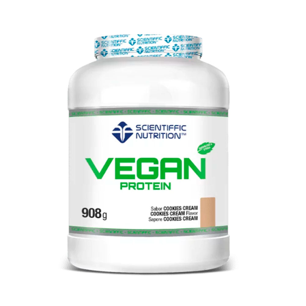 SCIENTIFFIC NUTRITION VEGAN PROTEIN COOKIES CREAM