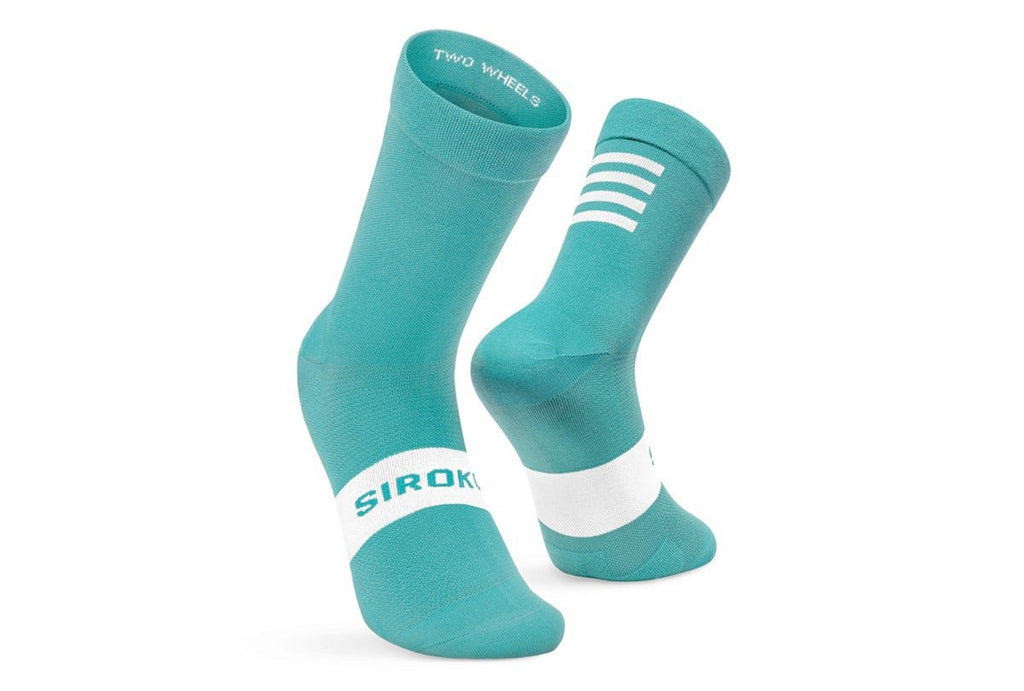 SIROKO CALCETINES CICLISMO S1 CYAN TROLLSTIGEN