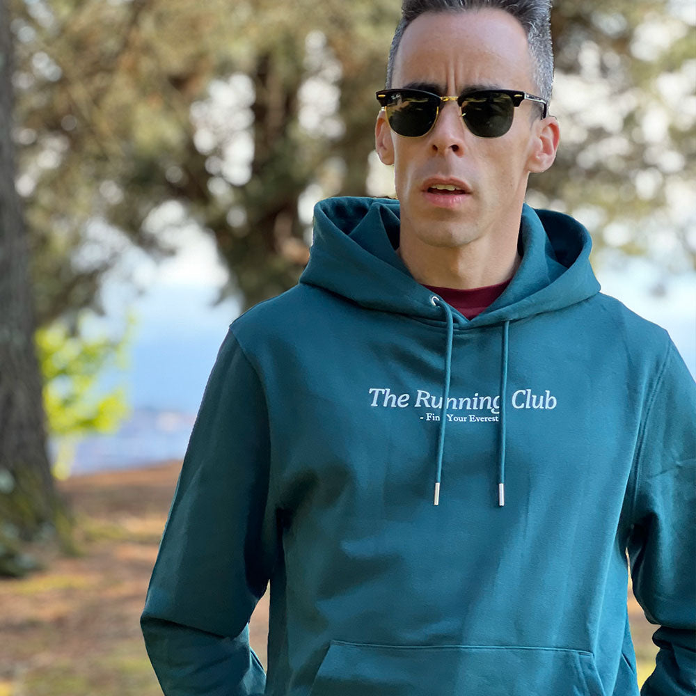 SUDADERA FIND YOUR EVEREST - GIVE ME FUCKING KUDOS - VERDE