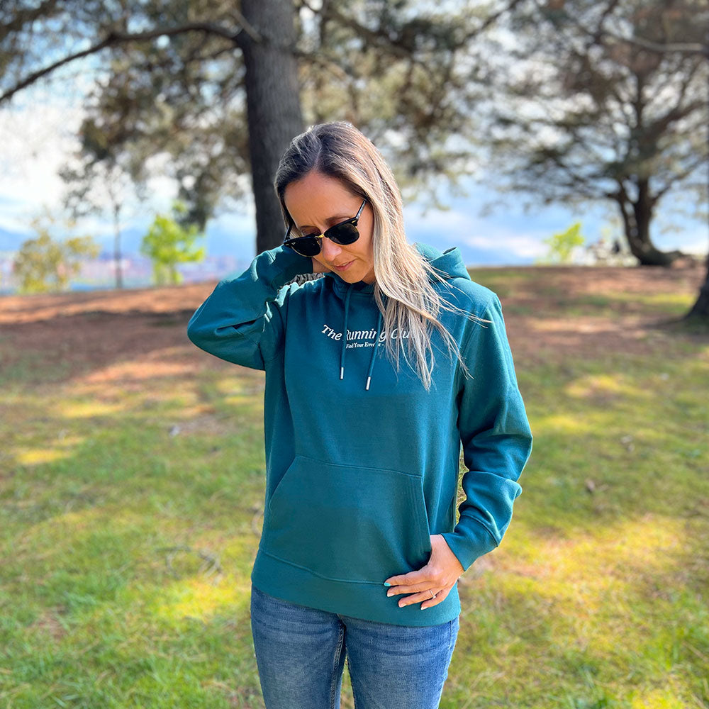 SUDADERA FIND YOUR EVEREST - GIVE ME FUCKING KUDOS - VERDE