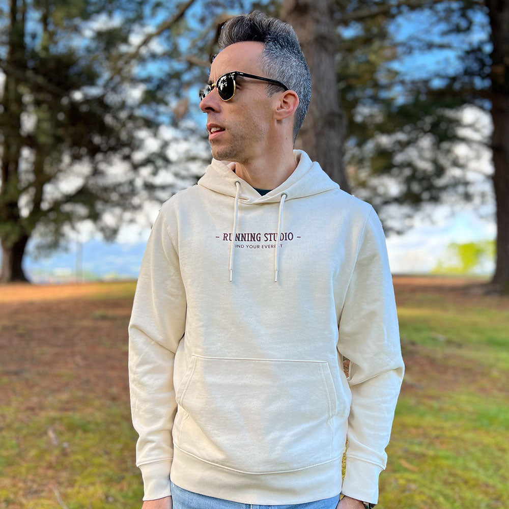 SUDADERA FIND YOUR EVEREST - MORE CARBS MORE FUN - MANGATA