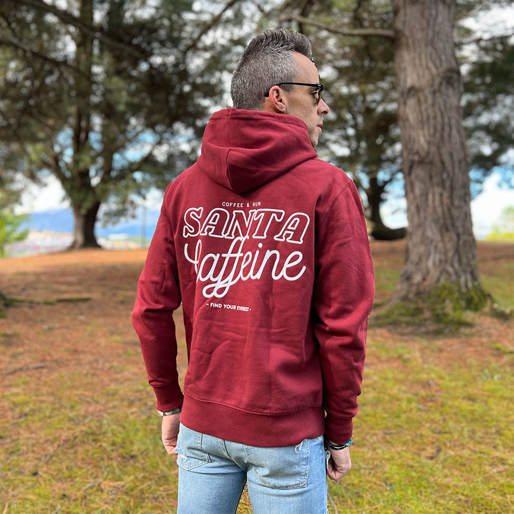 SUDADERA FIND YOUR EVEREST - SANTA CAFFEINE - KAZAM