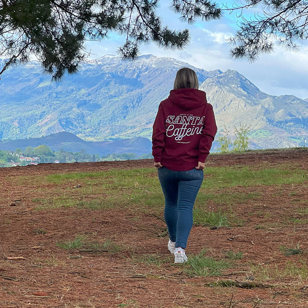 SUDADERA FIND YOUR EVEREST - SANTA CAFFEINE - KAZAM
