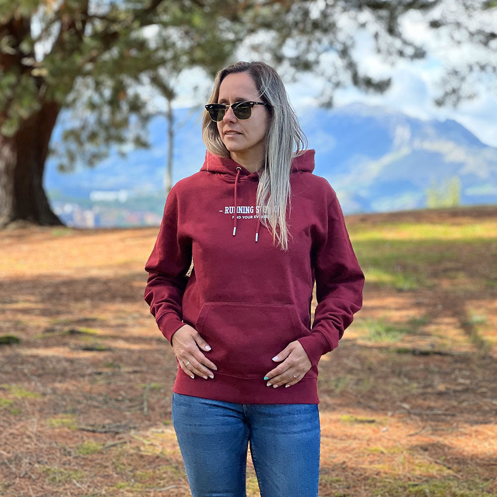 SUDADERA FIND YOUR EVEREST - MORE CARBS MORE FUN - KAZAM