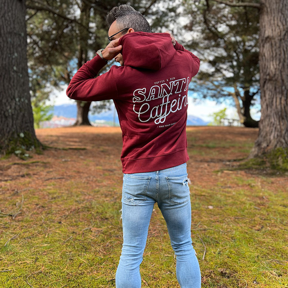 SUDADERA FIND YOUR EVEREST - SANTA CAFFEINE - KAZAM