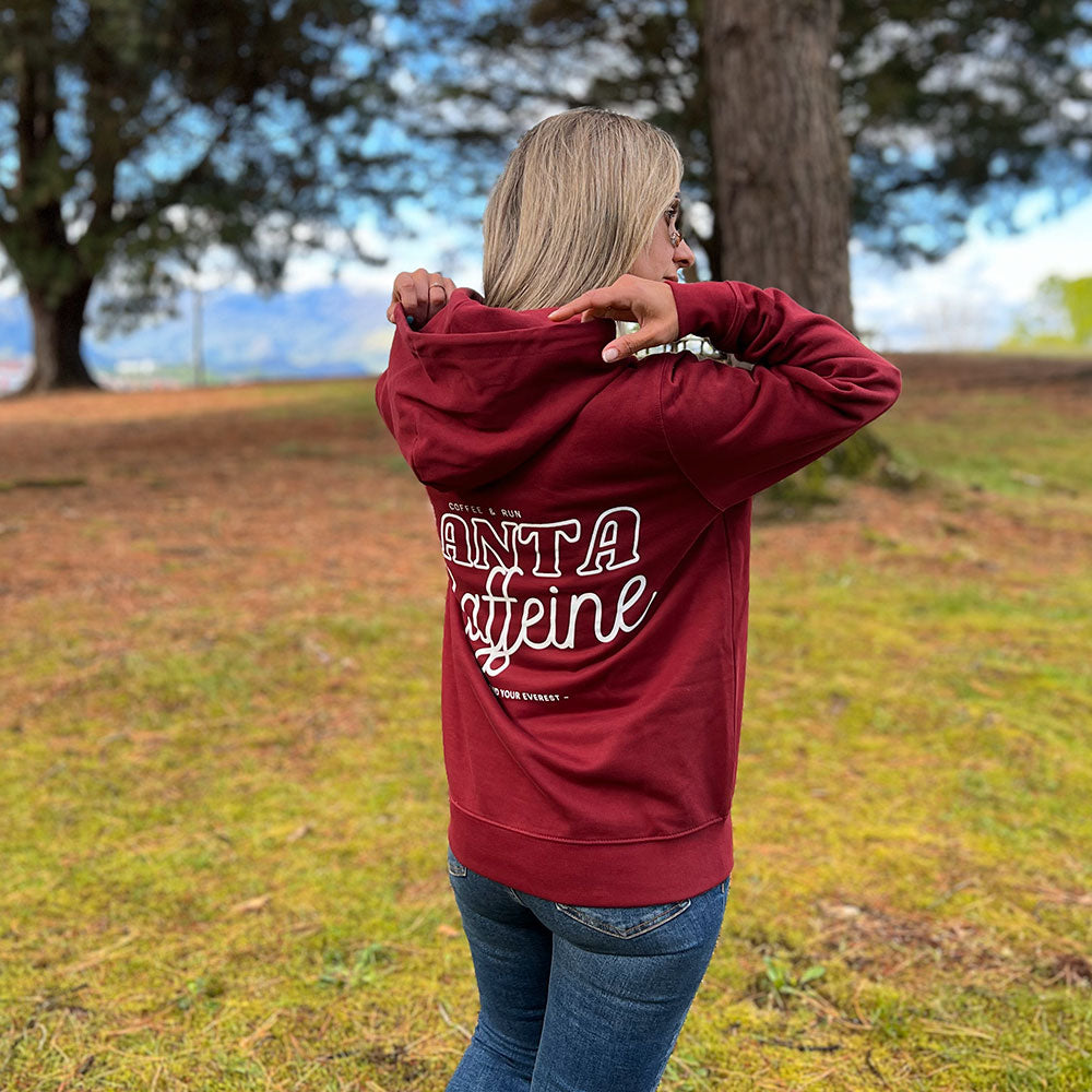 SUDADERA FIND YOUR EVEREST - SANTA CAFFEINE - KAZAM