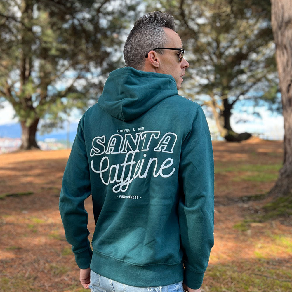 SUDADERA FIND YOUR EVEREST - SANTA CAFFEINE - MORI